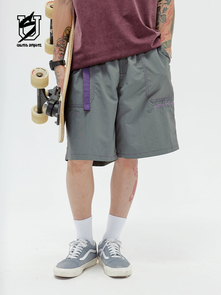 US Loose Adjustable Ribbon Tooling Shorts