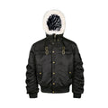 Eme Hooded Short and Wide Thickenedheattech Cotton Jacket