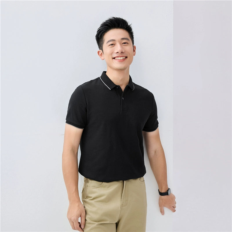 Giordano Casual Versatile Lapel Polo Shirt