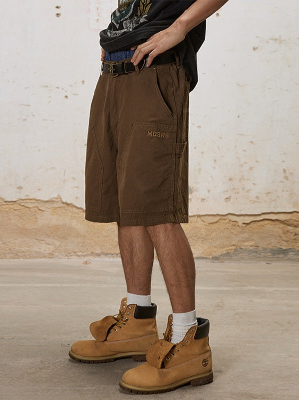 UNF x MD3R knee leaven wash tooling shorts