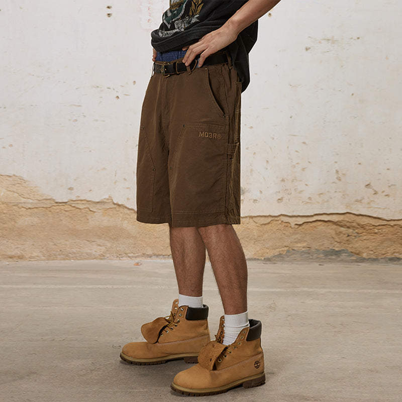 UNF x MD3R knee leaven wash tooling shorts