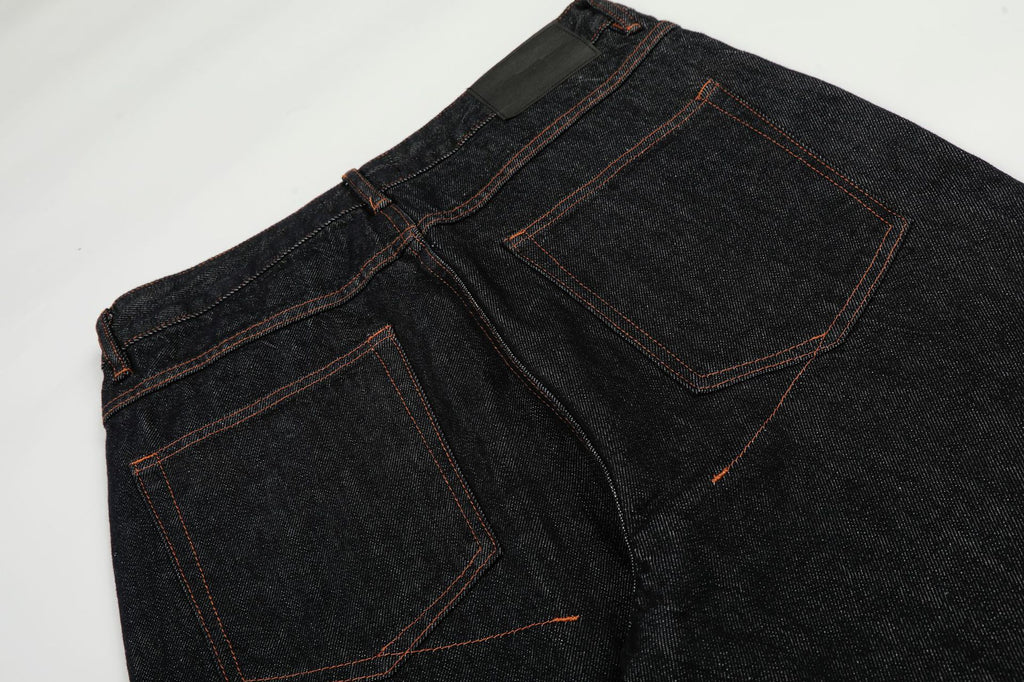 11KN Retro Old Loose and Versatile Wide-leg Pants