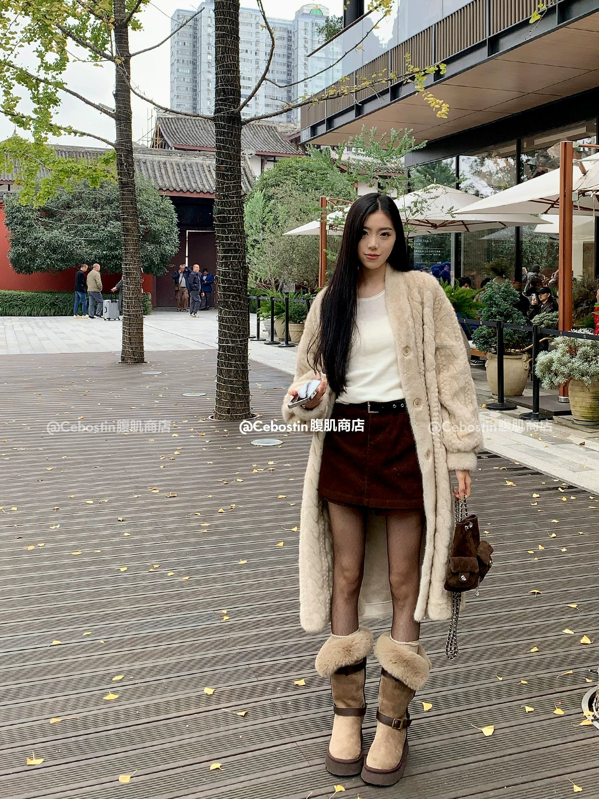 Cebostin Plush Thermal Boots