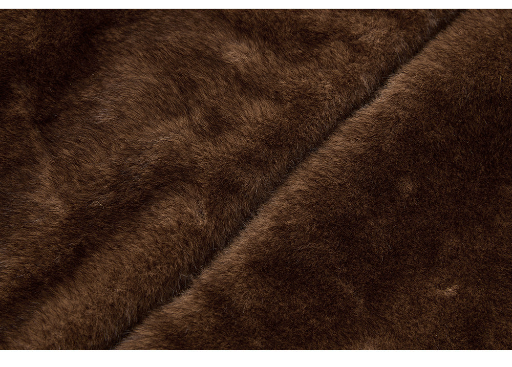 EME Retro Stand-up Collar Loose Niche High-end Jacket