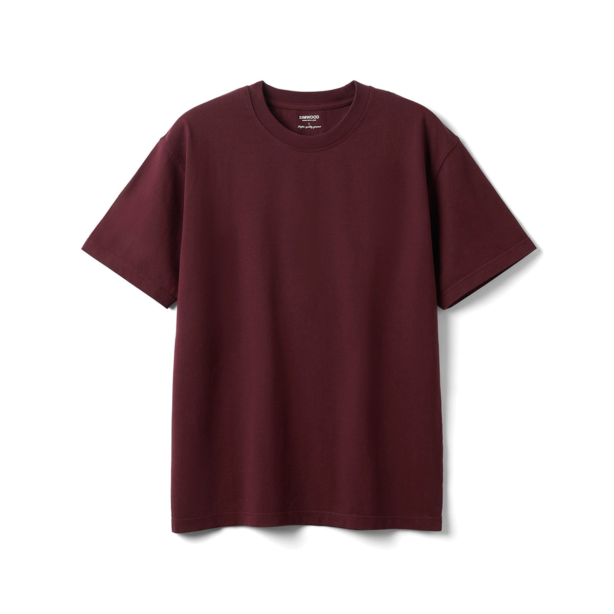 Simwood Basic Heavy Casual Round Neck Tee