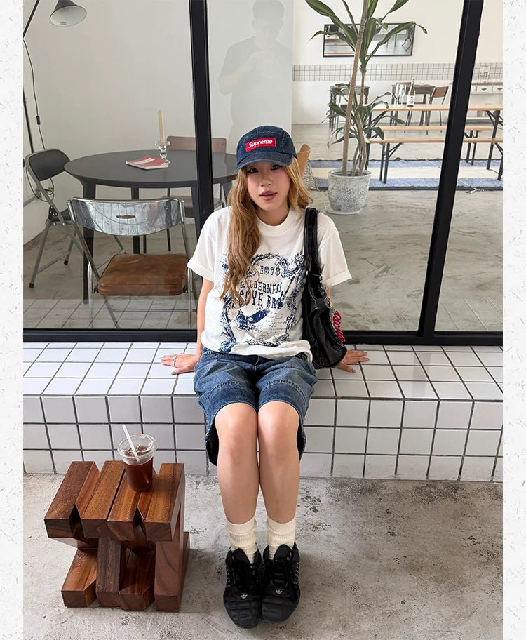 CCYE Casual Loose Versatile Tee