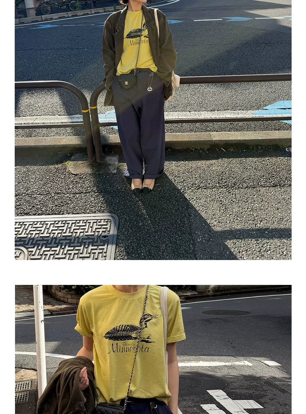 Anniehall Do Old Single Stitch Casual Loose Tee