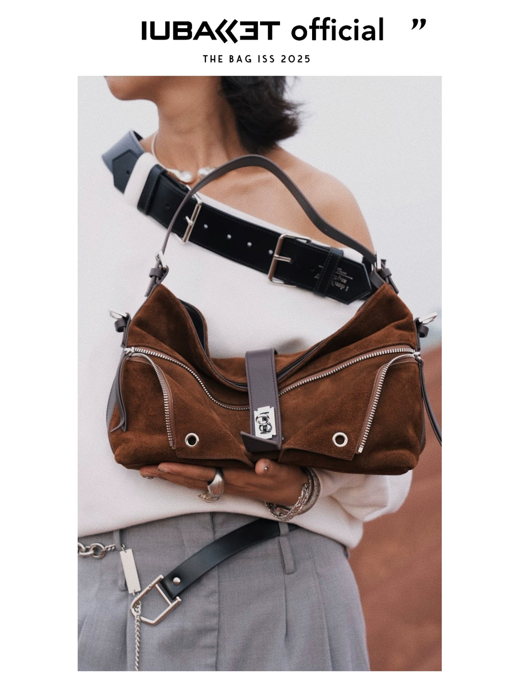 IUBALLET Large Capacity Shoulder Underarm Bag