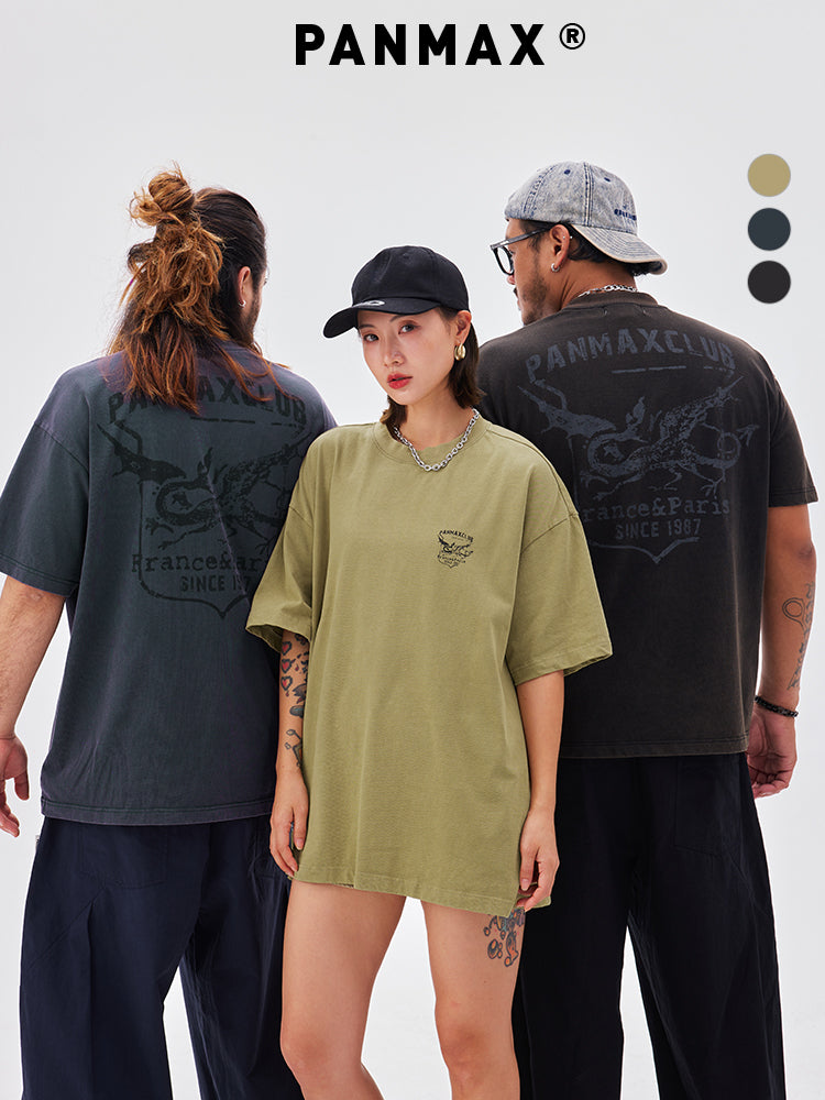 PANMAX High Street Creative Pattern Printing Tee