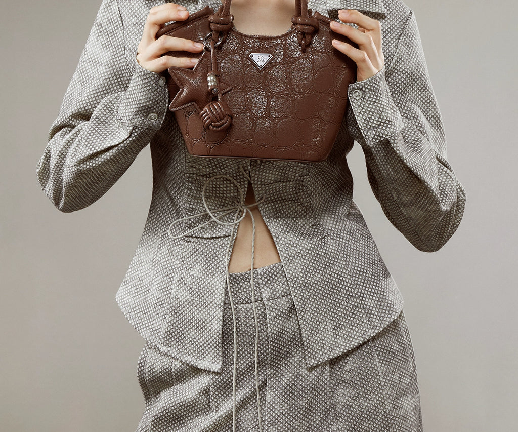 JACD Premium Feeling Bucket Shoulder Messenger Bag