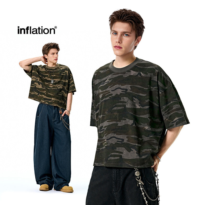 INF Boxy Camouflage Tee