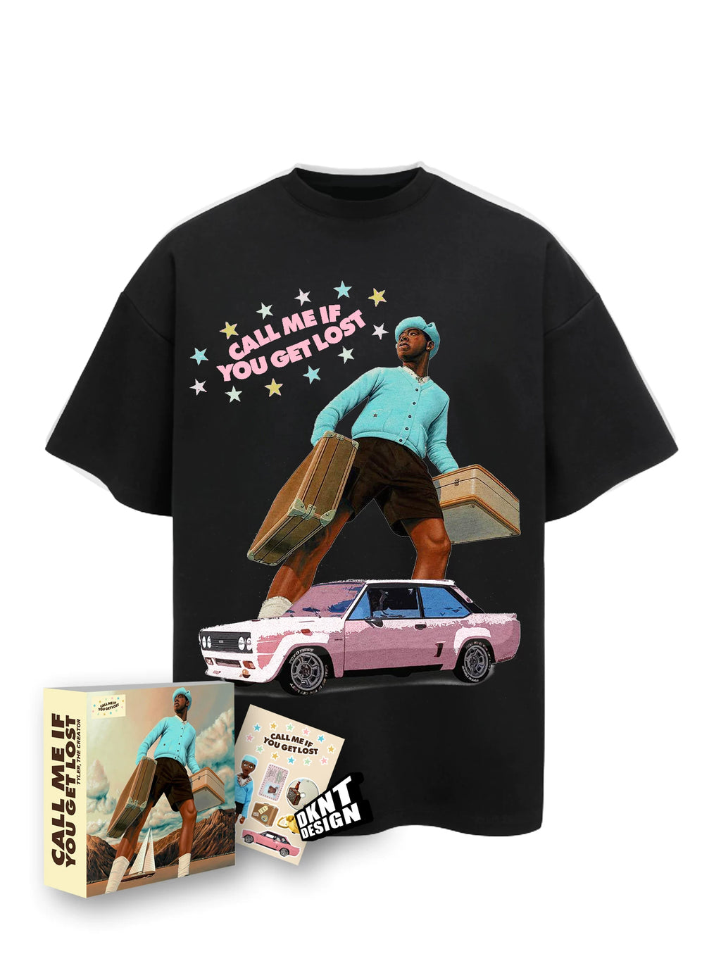 DKNT Hip Hop Portrait Casual Tee
