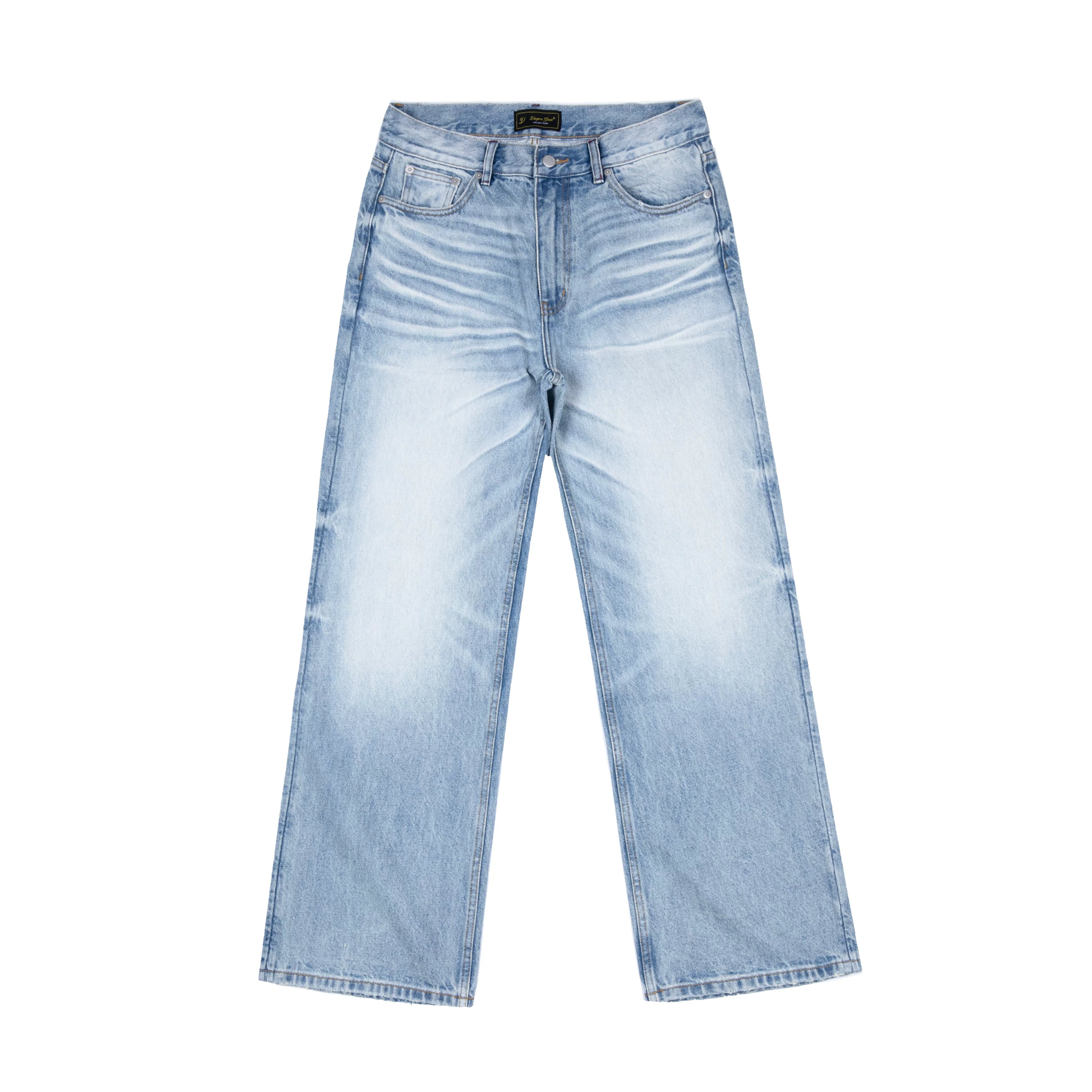 VOWPROGRESS Old Micro-pull Jeans