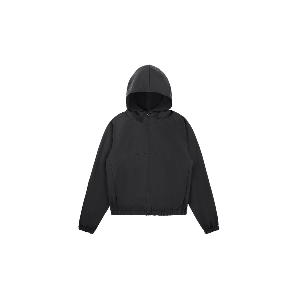 PLUS NO LOGO Arc Blade Jacket Short Hooded Jacket