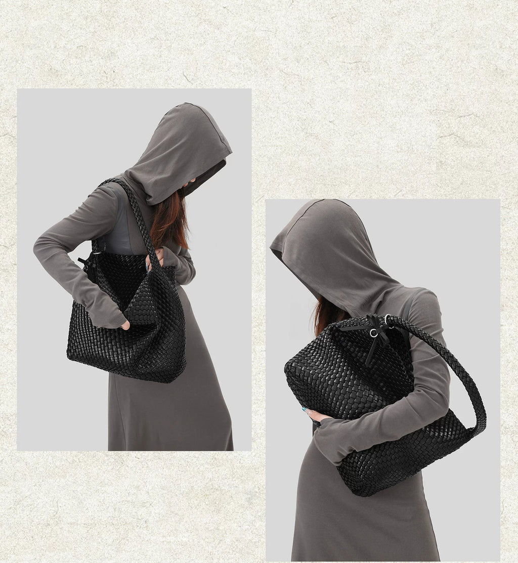 Msmountain Niche Woven Large Capacity Tote Bag