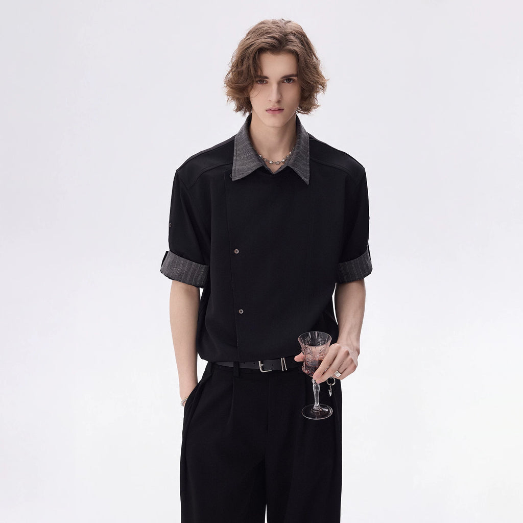 CHOR Striped Slim Fit Casual Shirt