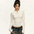 Ariseism Henry Collar Versatile Slim Sleeve
