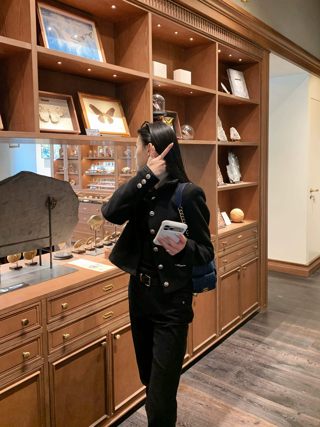 YOUNG KYLIN Korean High-end Thickened Short Jacket