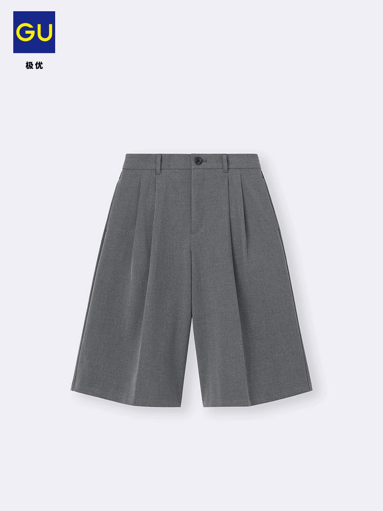 GU Loose and Comfortable Five-point Pants