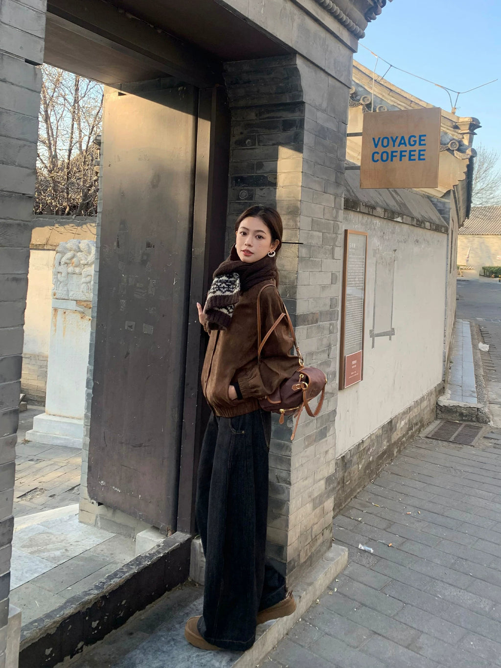Pusumede Vintage Lapel Casual Jacket