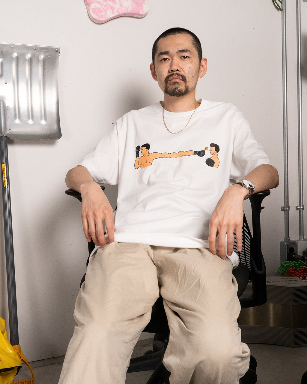 Wang Youbing Studio! BOXING 260g 100% Cotton Tee