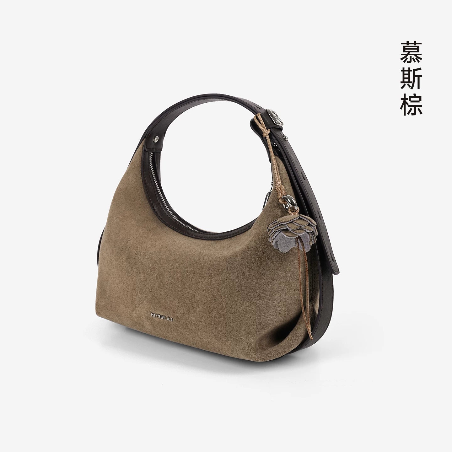 La Festin Leather Crossbody Underarm Bag
