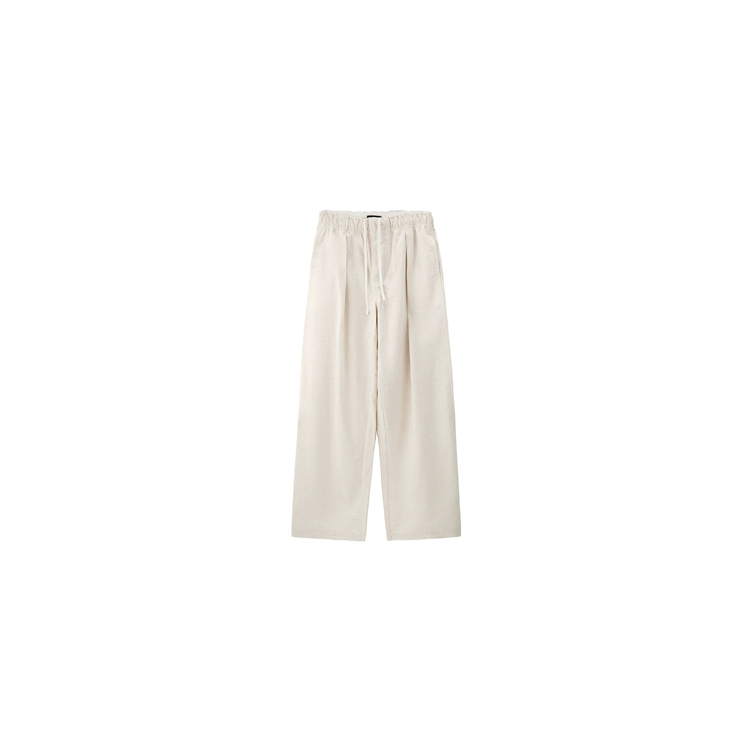 PLUS NO LOGO Striped Loose Straight Trousers