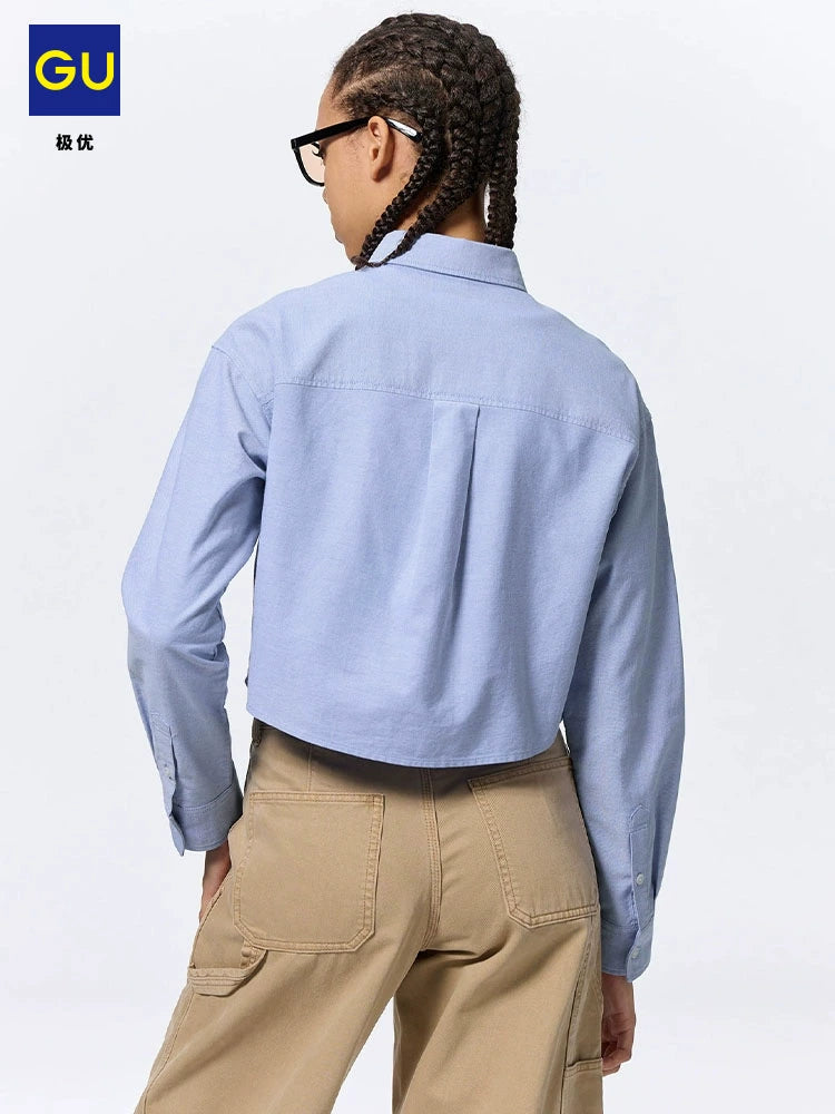 GU Simple Casual Short Shirt