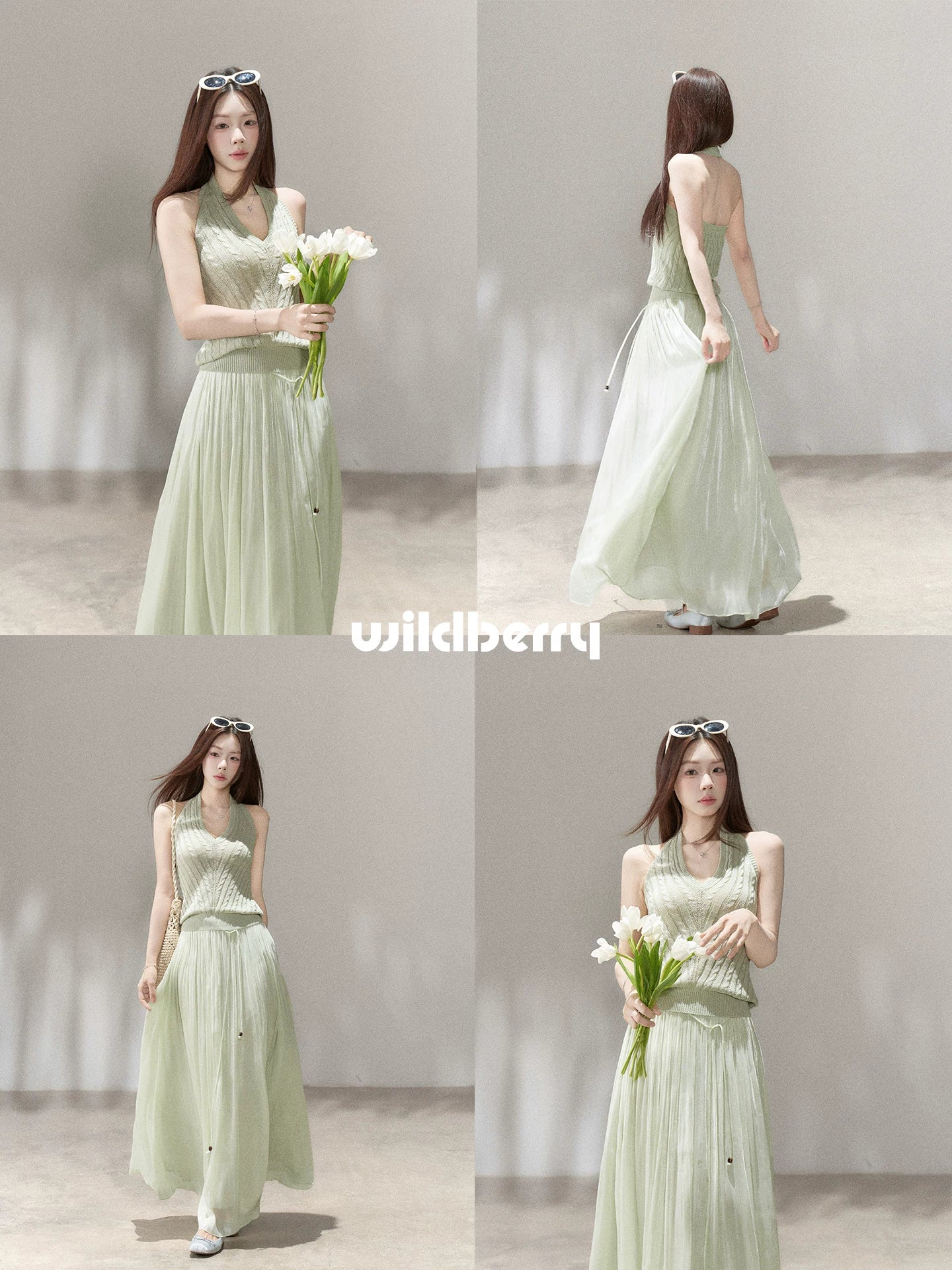 Wildberry Woolen Neck Vest