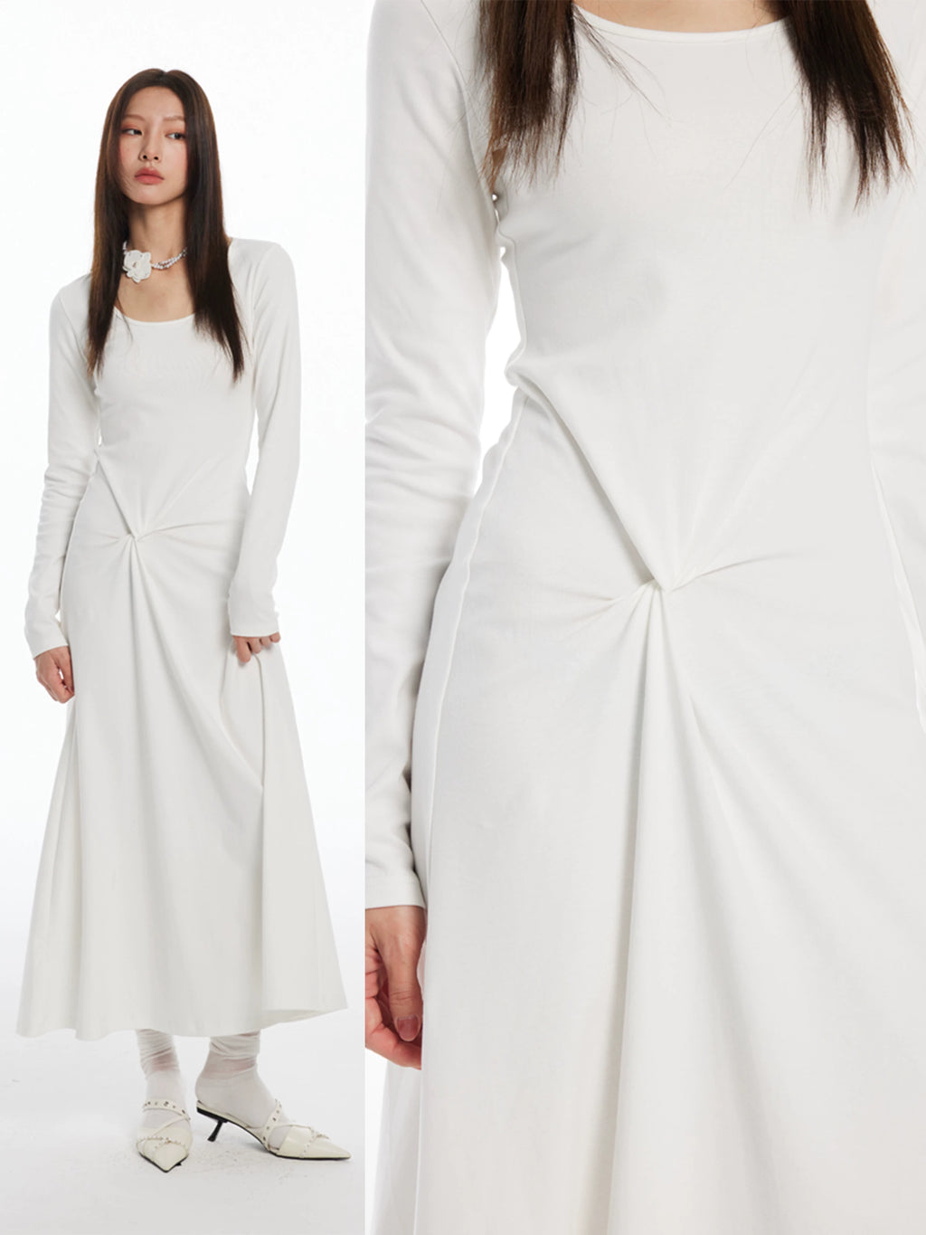 THELIGHT Versatile Pleated Dress