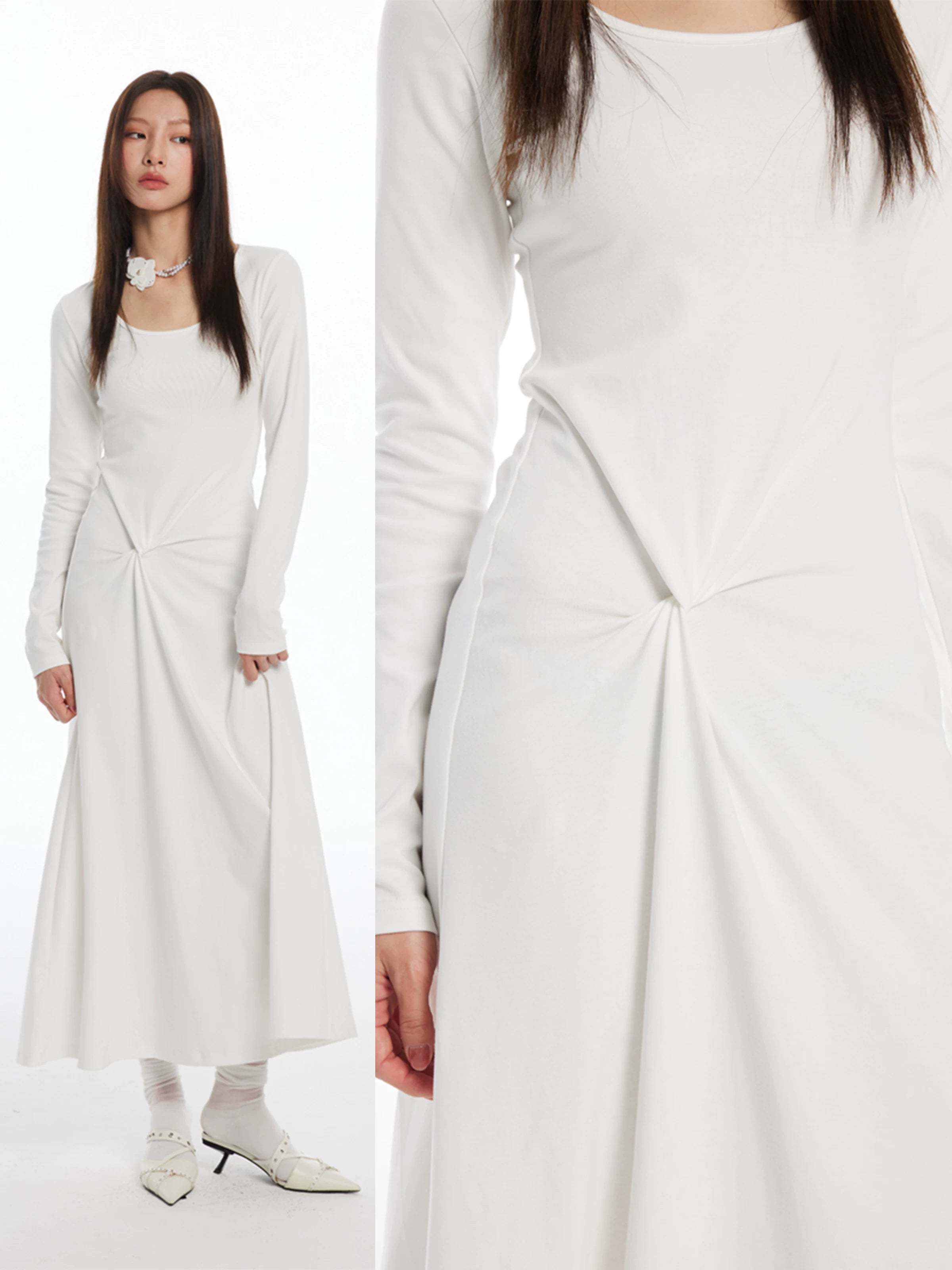 THELIGHT Versatile Pleated Dress