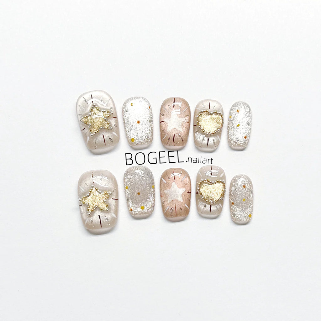 BOGEEL Pure Handmade Fireworks Love Stars Wear Armor