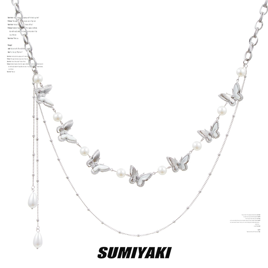SUMIYAKI Butterfly Waist Chain Metal Chain
