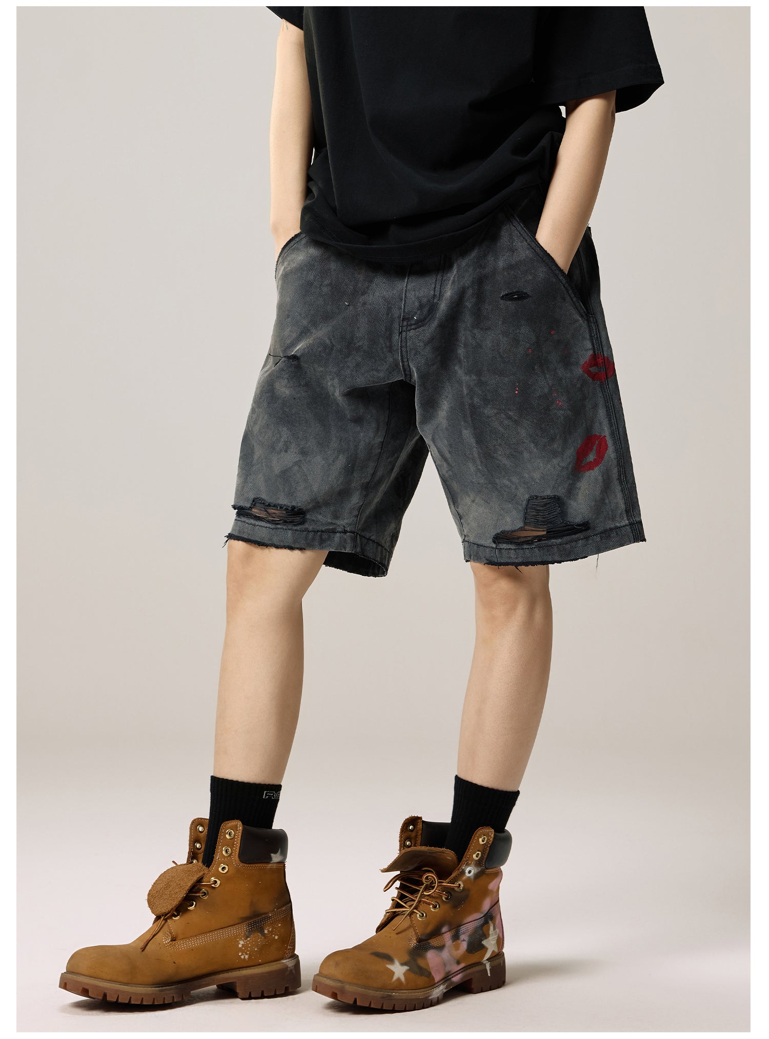 Remedy [D-kiss] tooling five-point Shorts