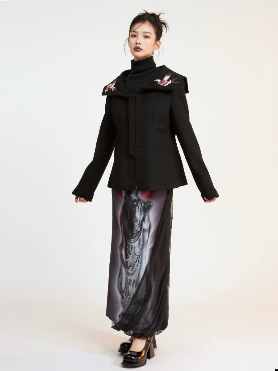 Eidolon Grain Custom Printed Nirvana Space Skirt