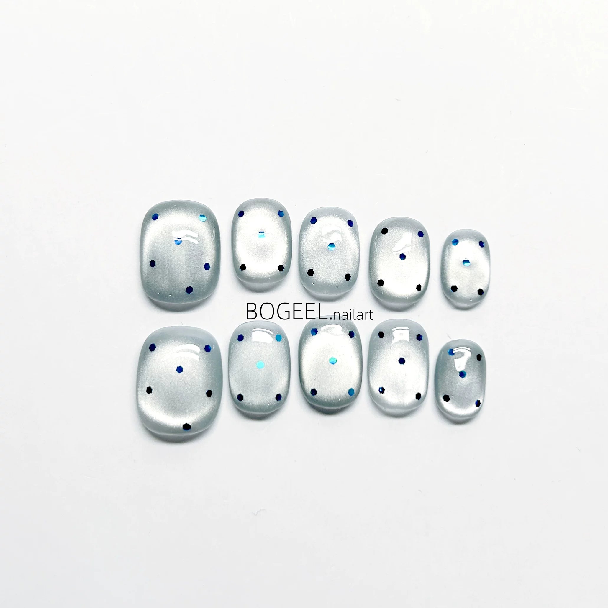 BOGEEL Polka Dot White Pure Hand-worn Armor
