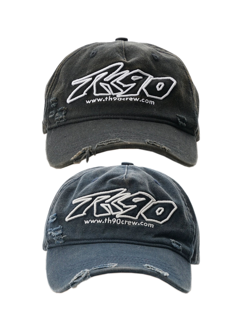 TH90 Retro Three-dimensional Embroidered Cap