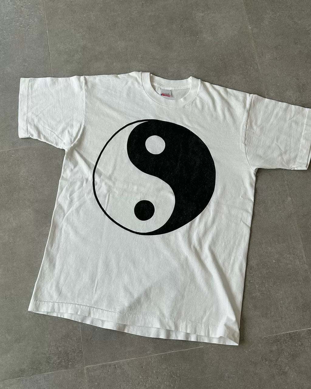 Wang Youbing Retro Lazy Casual Versatile Tee