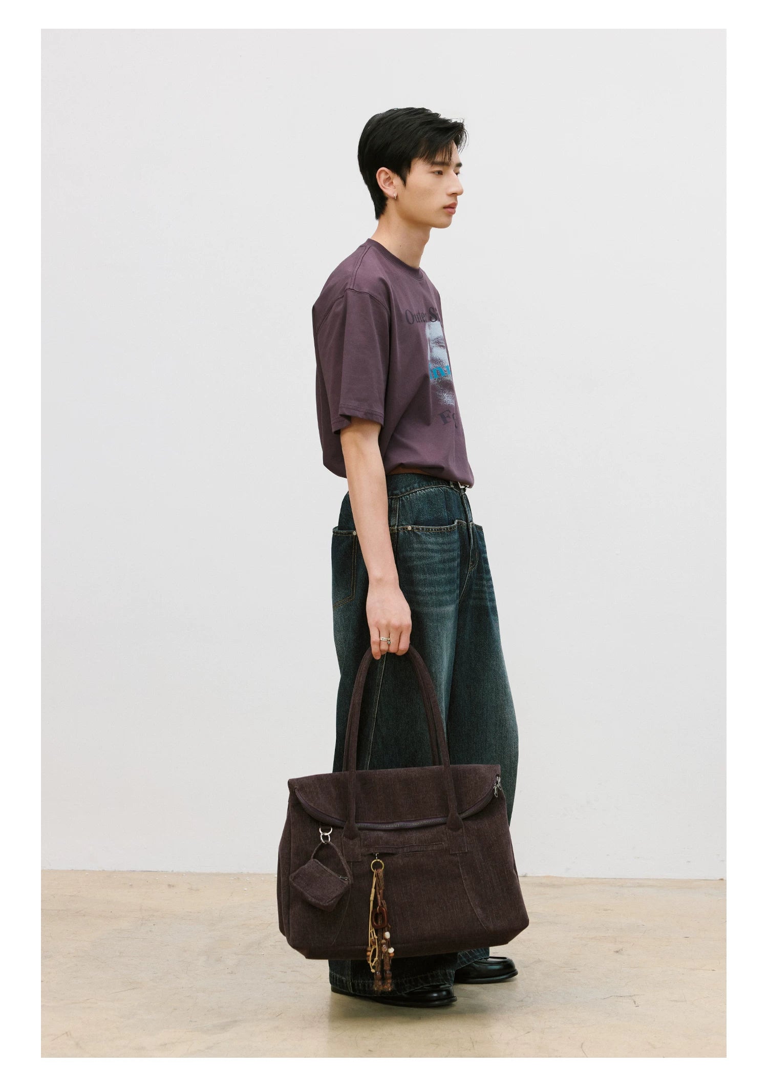 LR MADE Large Capacity Shoulder Handbag