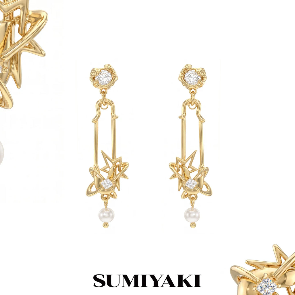SUMIYAKI Light Luxury Paper Clip Earrings