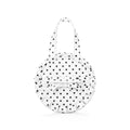 JANDRESS Polka Dot Lace Bow Messenger Bag