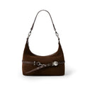 SmoSmos Suede Shoulder Messenger Bag