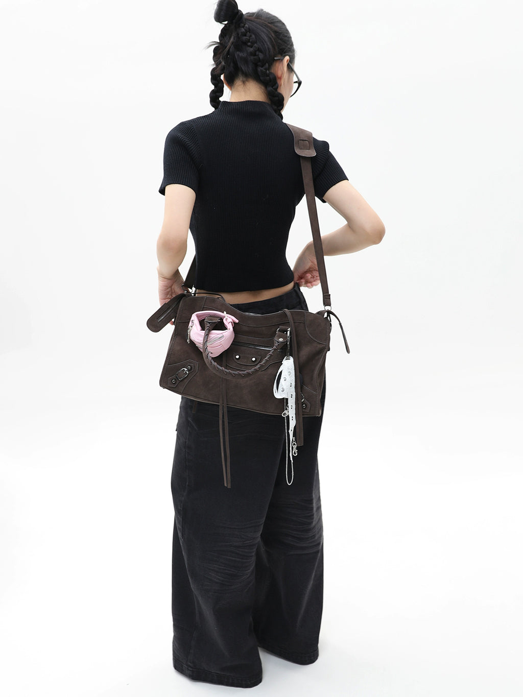 JANDRESS Retro Commuter Shoulder Messenger Bag