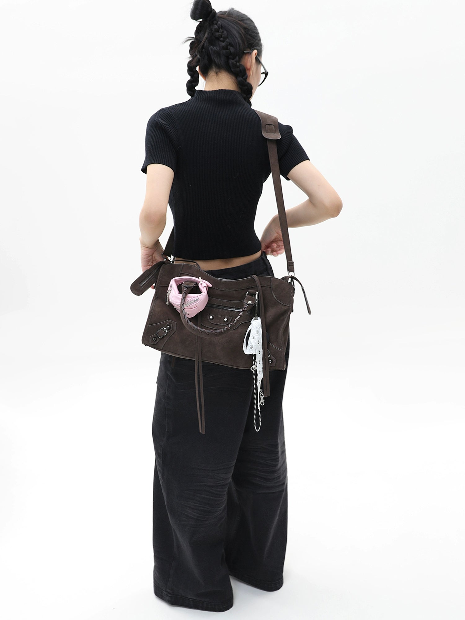 JANDRESS Retro Commuter Shoulder Messenger Bag