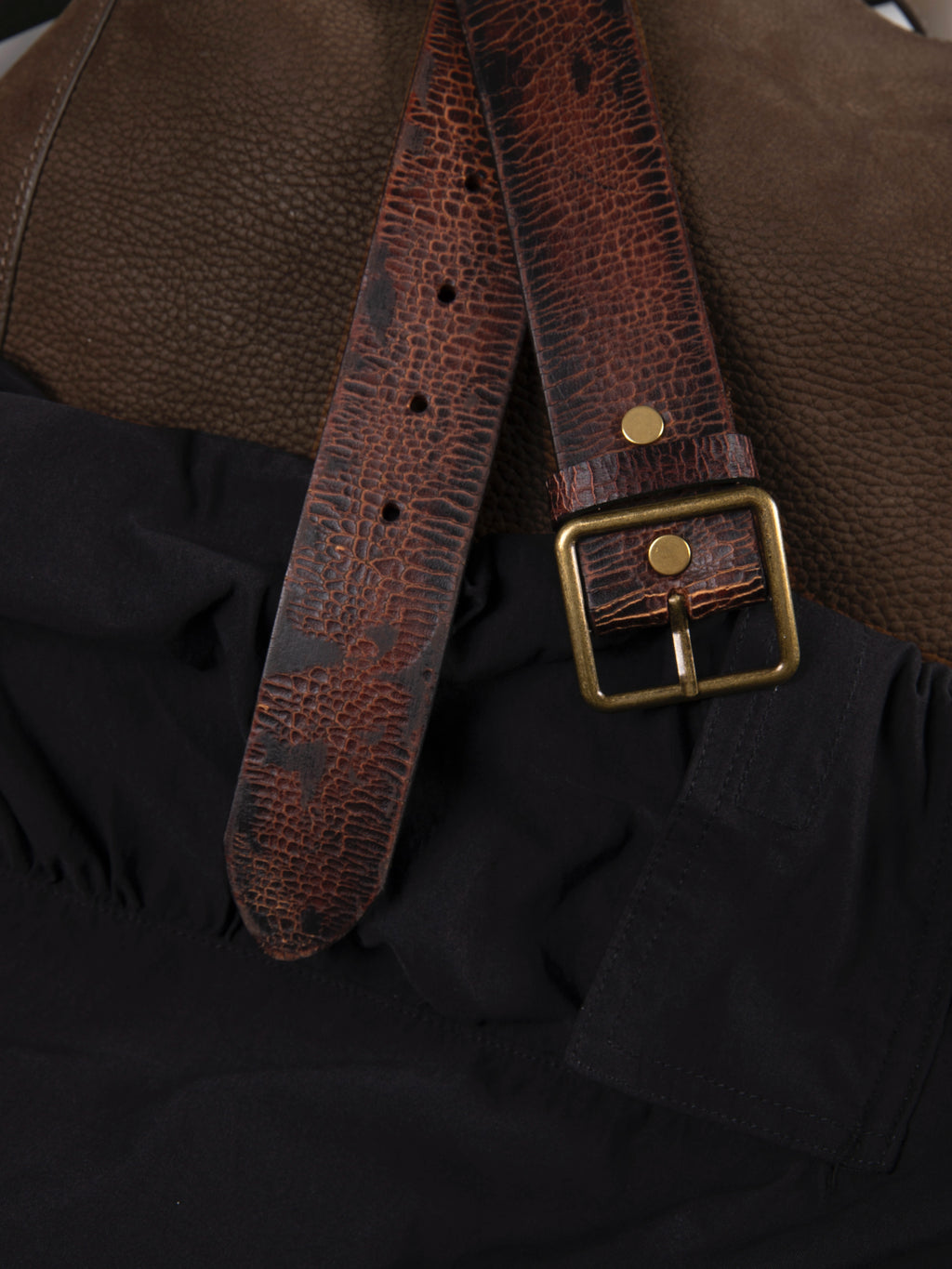 VOWPROGRESS Make Old Burst Crack Belt