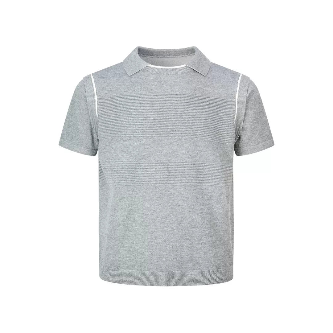 EME Retro Loose Lapel Tee