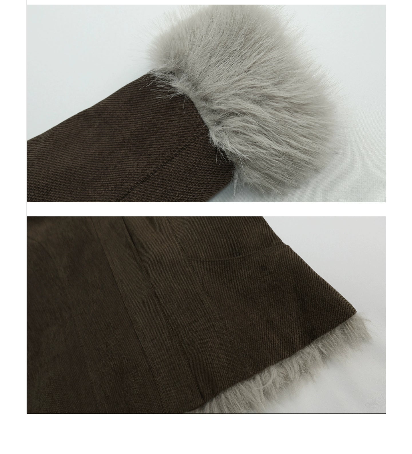 Girlyhalo Vintage Thickened Plush Jacket