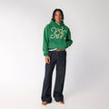 CRICLE Rotary Letter Hooded Sweater