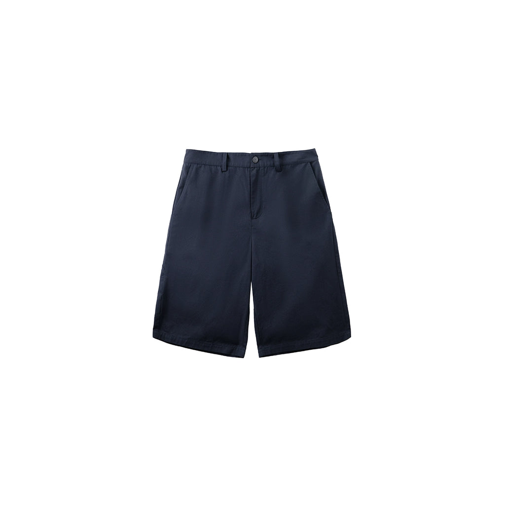 PLUS NO LOGO Tencel Diagonal Bag Cropped Pants Straight-leg Pants