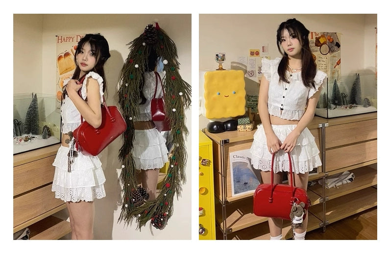 Neeley Leather Large Capacity Armpit Bag